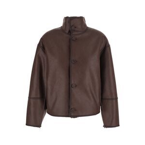Urbancode Women Brown Fur Jacket With Reversible Design In Eco-Fur For Women